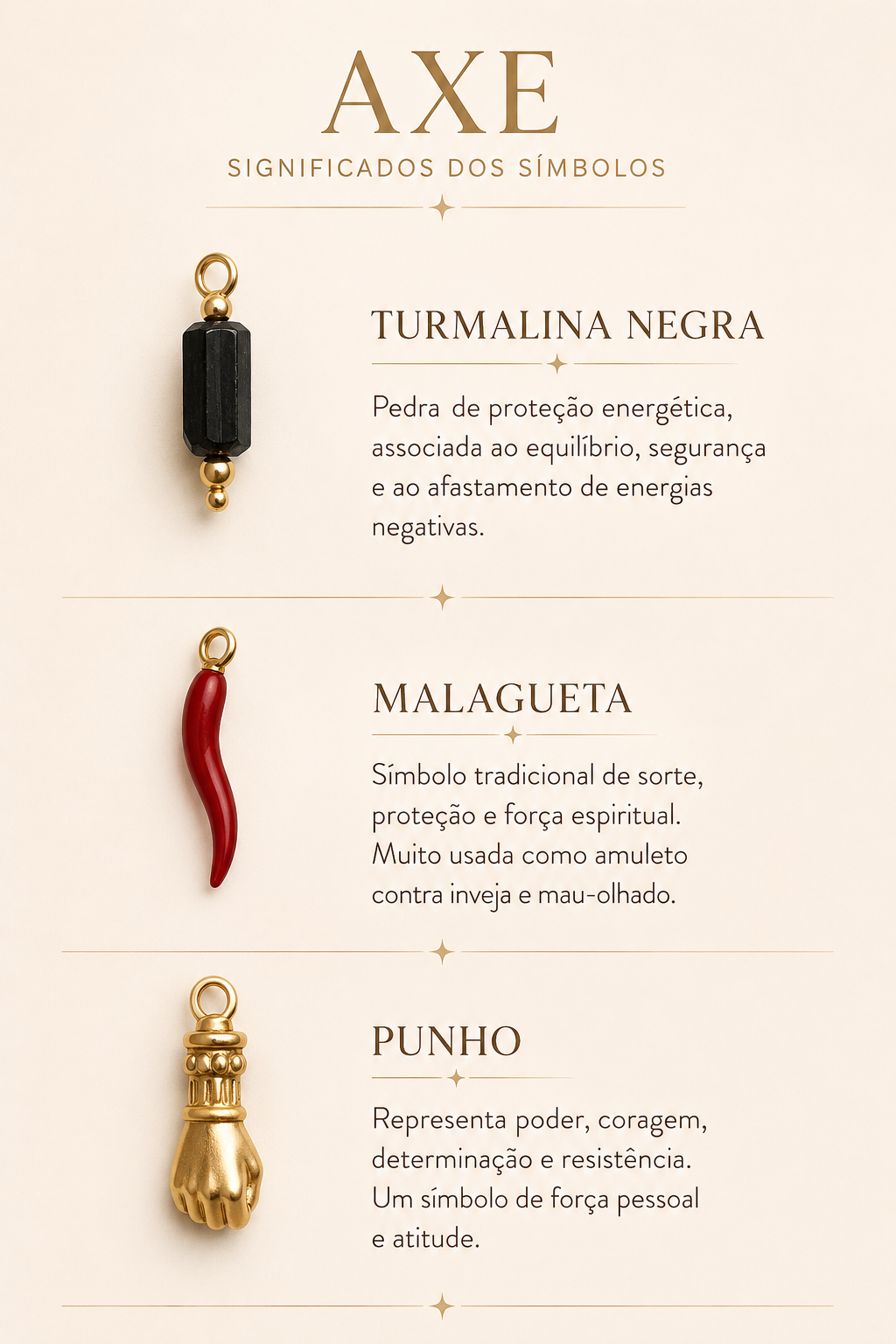 colar Axé- Proteção espiritual; Poder Pessoal; Magnetismo;