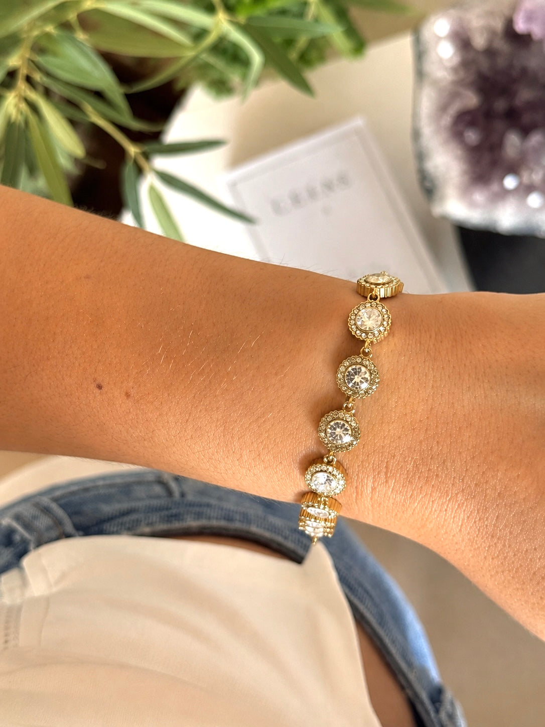 Pulseira ” Born to shine “- Nascida para brilhar ✨
