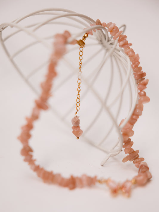 Colar Pedra do Sol - Vitalidade; Alegria; Poder pessoal; Apatia