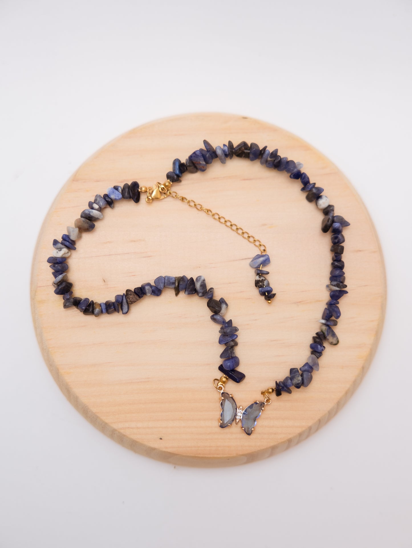 Colar Sodalite - Clarividência; Clareza mental; Sabedoria; Comunicação