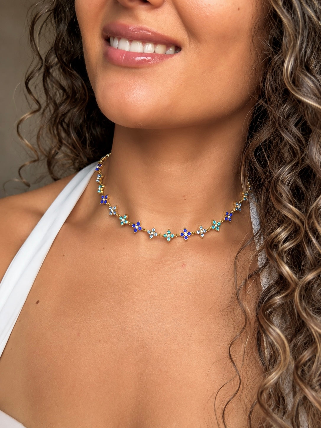 Colar”Blue Soul” -Alma azul 🦋