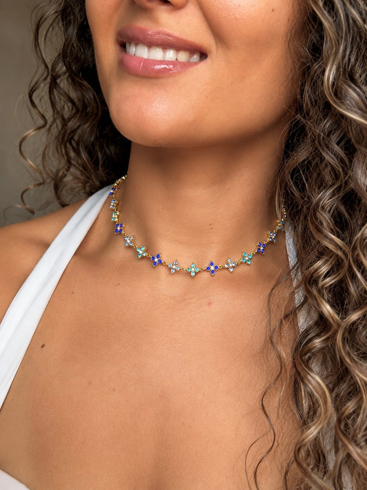 Colar”Blue Soul” -Alma azul 🦋