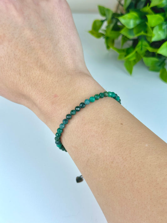 Pulseira Esmeralda- Beleza,  Amor Bem Sucedido, Abundância