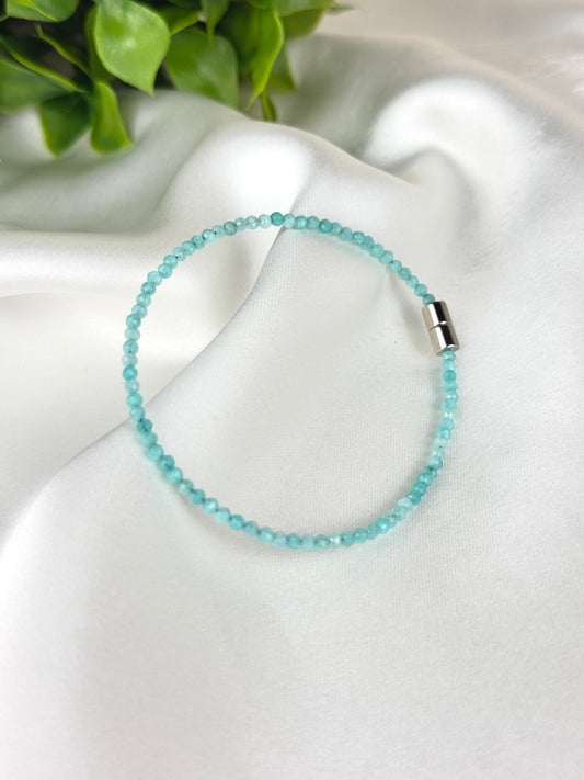 Pulseira Amazonite-Calmante, Adaptação a Mudanças, Concentração