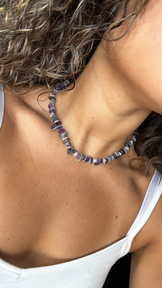 Colar Alma - Conexão Espiritual; Propósito e cura; Intuição e Dom