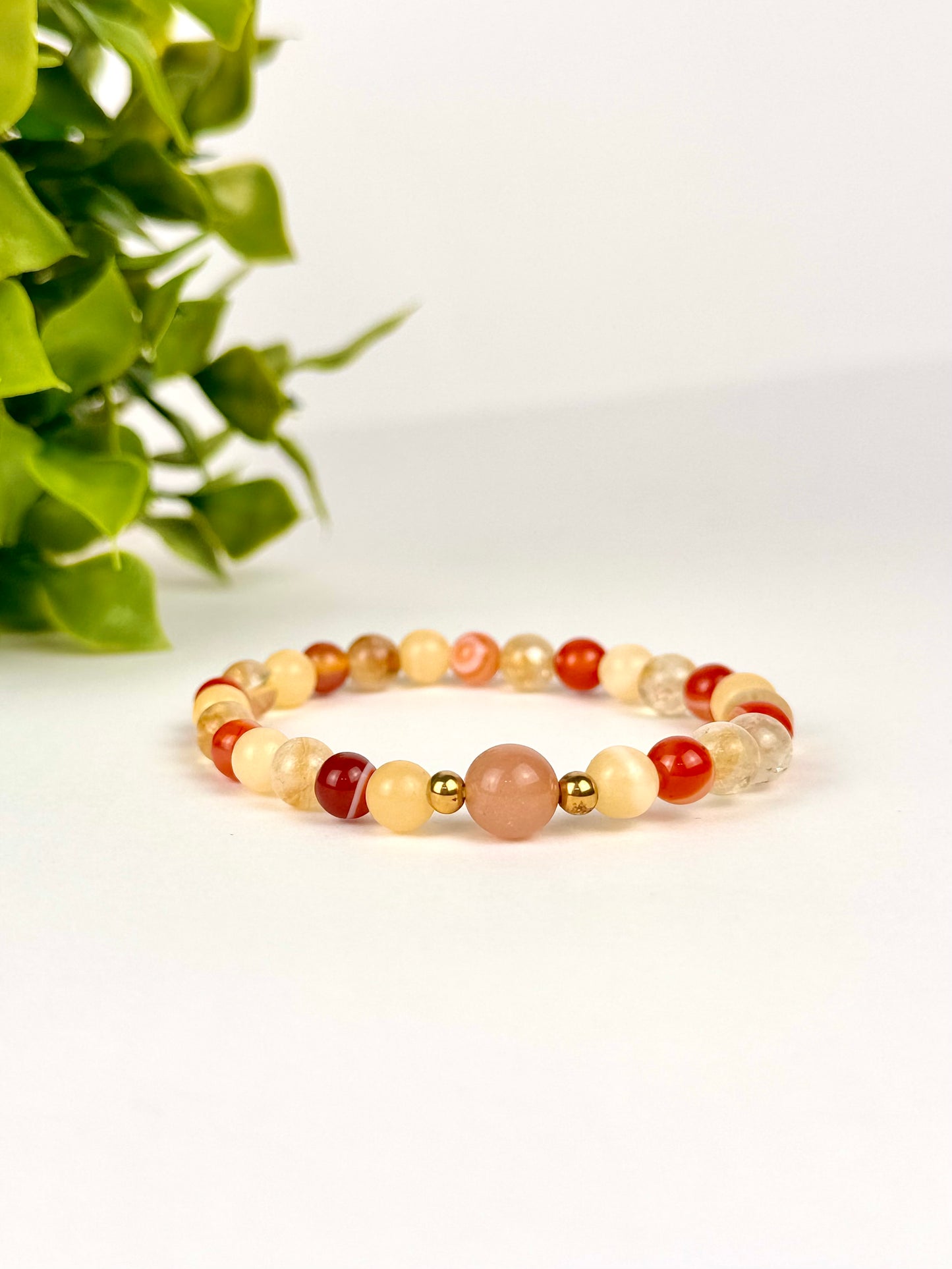 Pulseira Florescer- Alegria de viver; Motivação; Vitalidade;Confiança