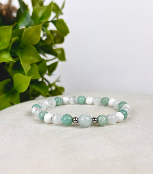 Pulseira Serenidade- Ansiedade; Medo; Paz de espírito; Calma