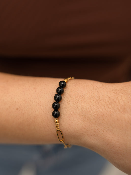 Pulseira Turmalina Negra - Proteção Energética e Espiritual, Inseguranças e Soluções